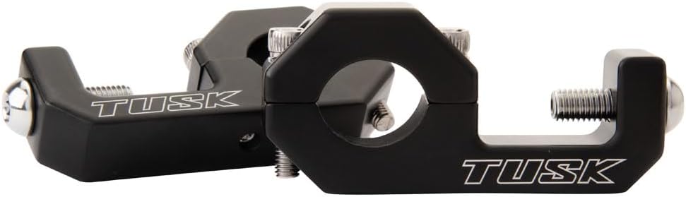 TUSK DFlex Pro Handguard Bar Clamps Black Finish, 1 18 Bar Diameter, Universal Fit