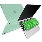 MS factory MacBook 12インチ 用 ケース カバー ＋ 日本語 キーボードカバー マックブック 12 ハードケース 2017 2016 2015 A1534 全12色 マット加工 グリーン 緑 RMC series RMC-SET12-MGRN