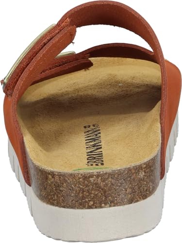 Women's Mule Loafer, Orange, 103