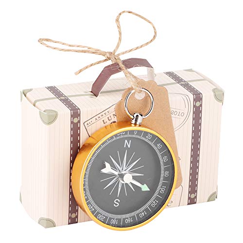 Bordstract set 20 brújulas souvenir con caja para boda miniatura 6