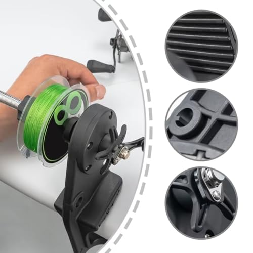 Carrete enrollador de línea resistente para baitcasting Cenei 2
