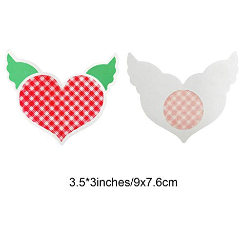 Image of Nipple Breast Covers Nipplecovers Rave Pasties Adhesive Bra Disposable 10Pair