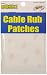 Bonk Cable Rub Patches (6 - 1/2-Inchx 1-Inch)