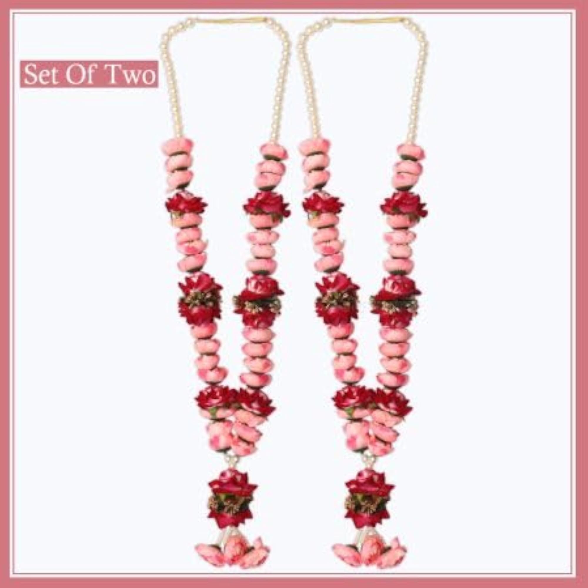 Wedding Ceremony Varmala/Jaimala for Bride and Groom