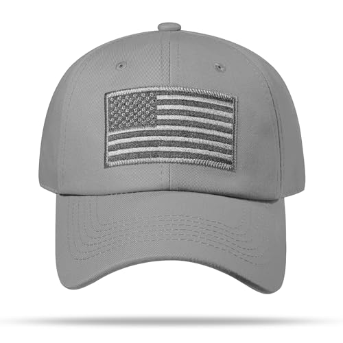Image of American Flag Hat, Adjustable Fit USA Baseball Cap for Men Women, Dad Hats, Outdoor Ball Caps for Casual Wear