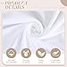 Peryiter 4 Pcs Hospital Bed Sheets for Home Use 36 x 80 x 9.5 Inches Soft White Bed Sheets with Elastic All Around for Hospital Home