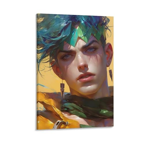 �W���W���̊�Ȗ`�� �l��� �������� �Z�b�g�|�X�^�[ (22) ��� �L�����o�X �E�H�[�� �摜 �|�p �Ǐ��� �ǂ̊G �� �\�t�@�̔w�i12x18inch(30x45cm)