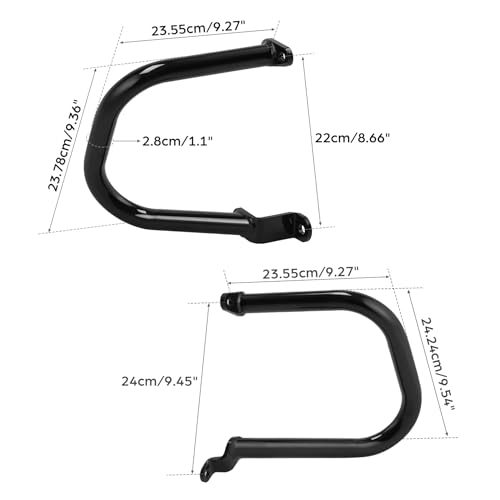Protector lateral para alforjas para Harley Softail y Low Rider 2018-2024 miniatura 2
