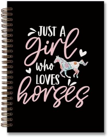 Just A Girl Who Loves Horses Notebook Journal,Horse Honduras