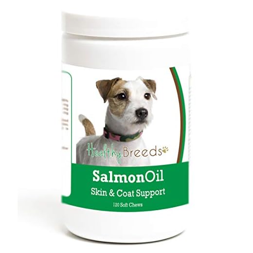 Healthy Breeds Parson Russell Terrier Salmon Oil Soft Chews 120 Count