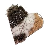 Son cadre en fer robuste offre une stabilité au basculement du vent ou des chocs accidentels, offrant un abri sûr pour les oiseaux et pour les ménages avec des enfants ou des animaux domestiques