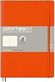 LEUCHTTURM1917 - Notebook Softcover Composition B5-123 Numbered Pages for Writing and Journaling (Dotted, Orange)