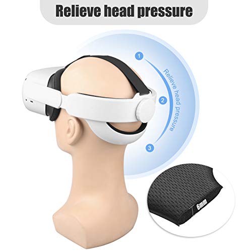 K3 Verstelbare Hoofdband voor Oculus Quest 2 Hoofdband Vervangen voor Oculus Quest 2 Elite Strap,Verbeterd Comfort en… - Image 6