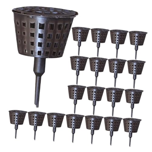 Milisten 30 Piezas Caja De Fertilizante Con Tapa. Dispensador De Contenedores De Arroz Mezcla Para Macetas De Tierra Suculenta Crecimiento Milagroso Felizami Cubo De Arroz Black Abdominales