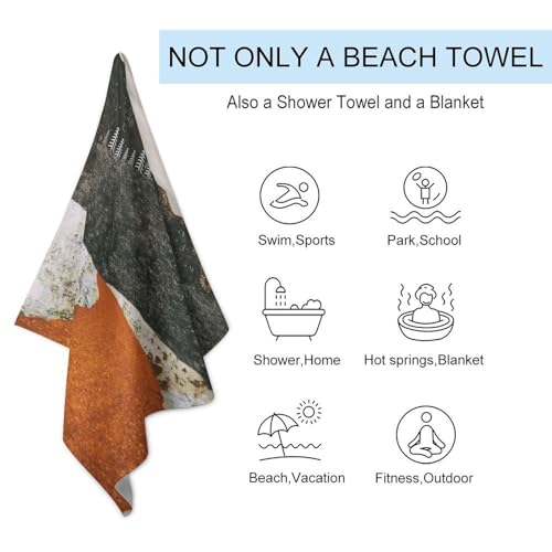 Serviette de plage voyage compacte idéale pour le spa - 4