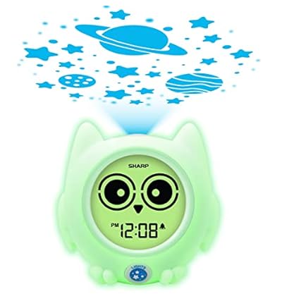 SHARP Ready to Wake Owl Sleep Trainer, Kid’s Clock Color Changing, Ready to Rise, Ceiling photo SHARP Ready to Wake Owl Sleep Trainer, Kid’s Clock Color Changing, Ready to Rise, Ceiling
