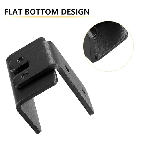 Schiebetür Bodenführung, 4 Stk. Bodenführung Schiebetür, Schiebe Scheunentor Bodenführung untere Führung Wandmontage Hardware Robuste für Schiebetüren