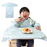 お食事エプロン 赤ちゃん 食べこぼし 長袖