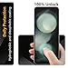 JZG 2+2 Stück für Samsung Galaxy Z Flip 5 Schutzfolie [No-Glas], 2 Displayschutz + 2 Kameraschutz, Fingerabdruck-ID unterstützen, Selbstheilung, Anti-Kratzer, HD Klar