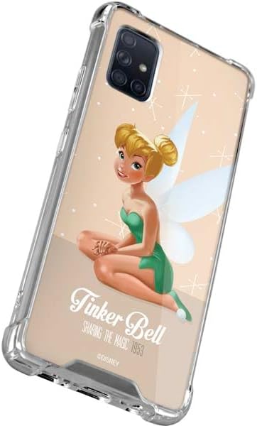 Skinit Clear Phone Case Compatible with Galaxy A51 5G - Officially Licensed Disney Tinker Bell Sharing The Magic Art Design