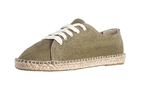 Casimiro Perez Hombre Alpargata Verde Size: 45 EU