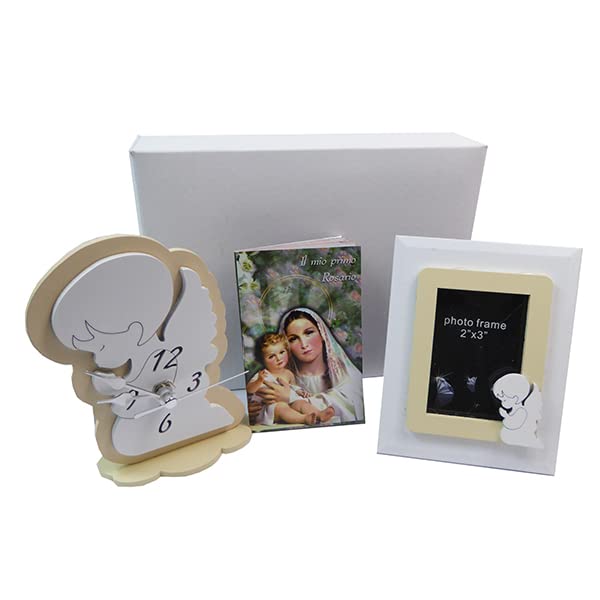 Juego de marco de reloj ángel Box aplicación bomboneras hechas por ti mismo comunión