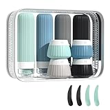 Chaque flacon dispose d’un bouchon sécurisé et étanche : aucun risque de fuite dans votre sac. Tous les contenants sont conformes aux règles TSA, parfaits pour bagage cabine et voyage en avion.