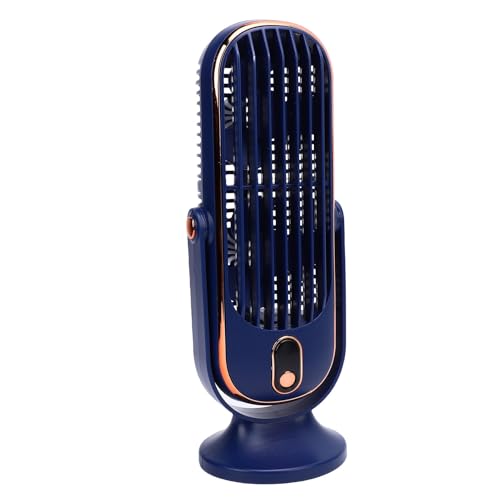 Ventilateur tour de table bleu à 5 vitesses et moteur sans balais