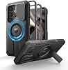 Patrocinado Patrocinado Estás viendo este anuncio basado en la relevancia del producto para tu búsqueda. Deja comentarios sobre el anuncio Dexnor para Samsung Galaxy S25 Case con Cubierta de Cámara y Soporte Ajustable y Protector de Pantalla Incorporado, Funda Magnética Resistente a Golpes con Protección Pesada (2025), Negro 2