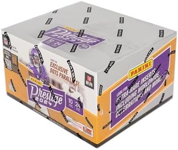 2024 Panini Prestige Football 24-Pack Trading Card Retail Box (24...