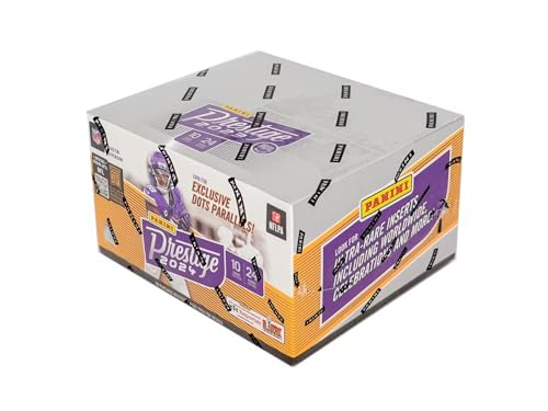 2024 Panini Prestige Football 24-Pack Trading Card Retail Box (24...