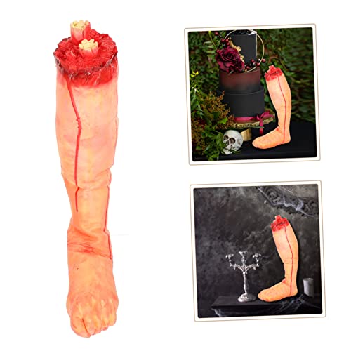 Jambe coupée réaliste pour éviter les décorations d'Halloween ennuyeuses - 6