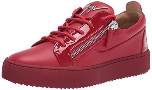 Giuseppe Zanotti mens Giuseppe Zanotti Men's Core Lowtop Sneaker, Fiamma, 11.5 US