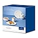 Produktbild Villeroy und Boch Twist White Frühstücksservice für zwei, 6-teilig, Premium Porzellan, Weiß