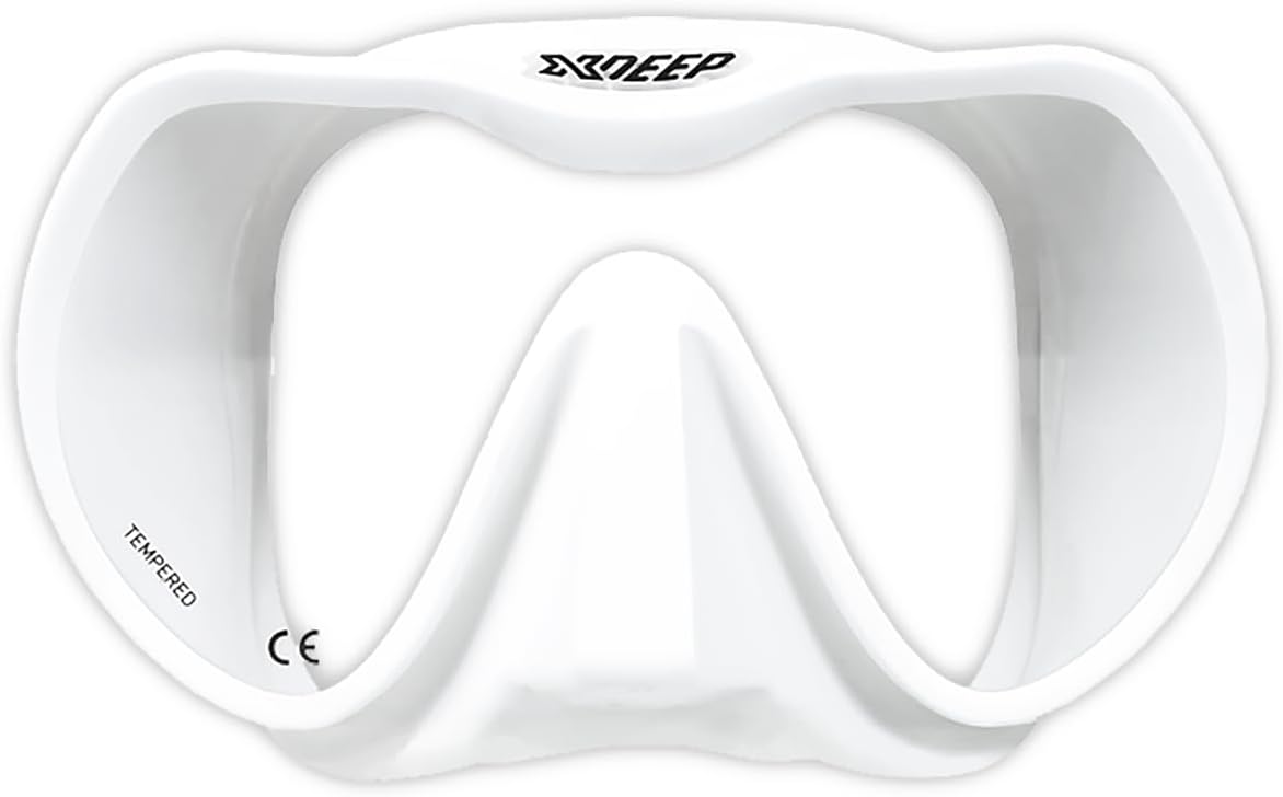 Radical Scuba Diving Mask - White