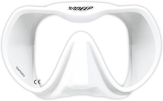 Radical Scuba Diving Mask - White