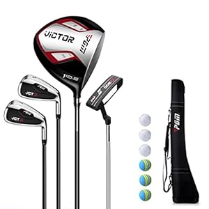 Juego completo de palos de golf para principiantes, mano der