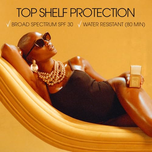 \"VACATION\" Shimmer Oil SPF 30 by Vacation, Shimmering Body Sunscreen, Water-Resistant, Enhances All Skin Tones, Dermatologist-Tested, Vegan, Travel Size, 2.9 Fl. Oz.