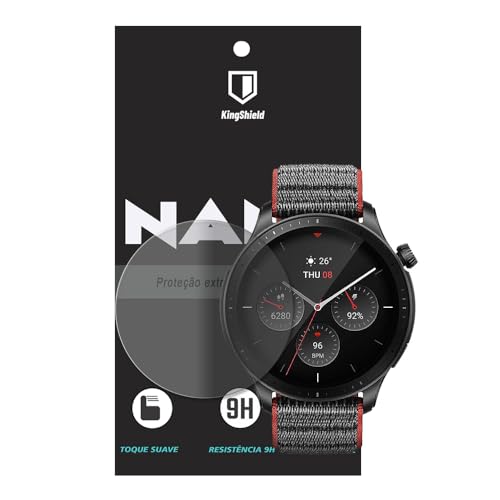 Película Amazfit Gtr 4 Kingshield Nano Vidro (2x Unids)
