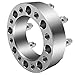 ECCPP 2X 2 inch 8 Lug Wheel Spacers Adapters 8x6.5 to 8x6.5 with 9/16 Thread 126.15mm for Dodge Ram 2500 3500 1994-2011 | for F250 F350 1988-1998| for Ford E-250 Econoline 1978-2002