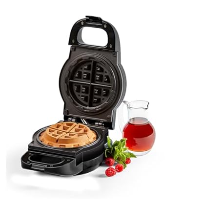 PowerXL Waffle Star - Waffeleisen für gefüllte Waffeln - 18cm - Antihaft-Beschichtung - Wafflemaker mit Anti-Tropf-Rinne - herzhafte & süße Waffeln - Waffeln aus Gemüse, Pizza oder Schokolade