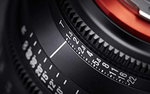 Image of Samyang XEEN 50mm T1.5 Full Frame Professional Cinema Lens for Canon Mount Black