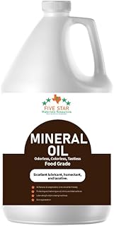 Pure USP Food Grade Mineral Oil |Neutral Scent & Taste-Free | All-Purpose for Skin Moisturizing, DIY Beauty, Wood Conditioning & More (1 Gallon)