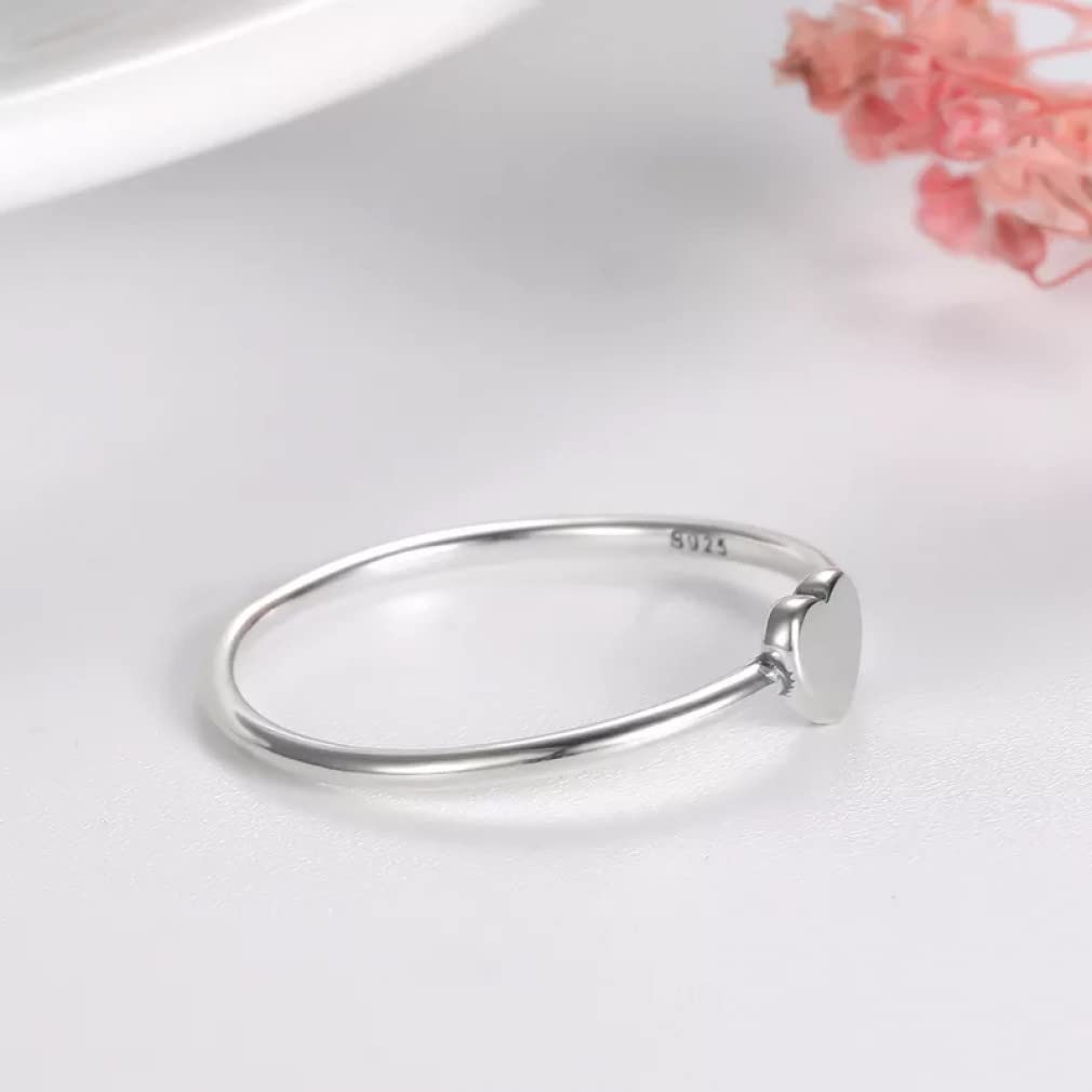 925 Sterling Silber Ringe Frauen Fein Jewerly Liebe Herz Ring für Frauen Eheringe