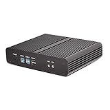 KINGDEL NC960 Core i7-4500U CPU Mini PC Fanless Desktop Computer with 8GB RAM 128GB SSD, 2xHD Ports, 2xLAN, All Metal Body, 4K HTPC