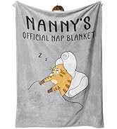 musaecoin Nanny Gifts for Mothers Day, Blanket Gifts for Nanny from Grandchildren, Nanny Birthday...