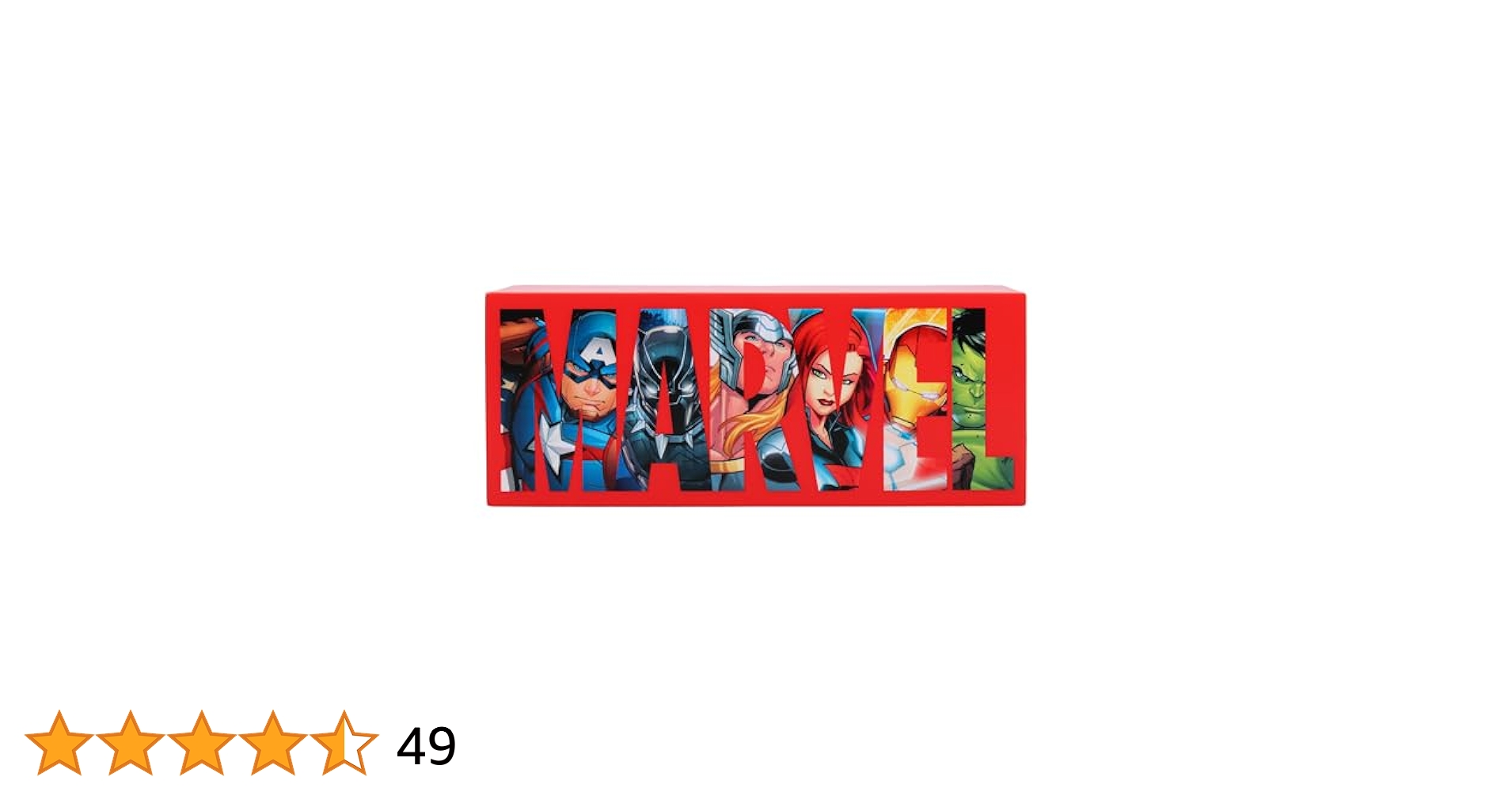 Paladone Marvel Avengers Logo Light, 2 Lighting Modes