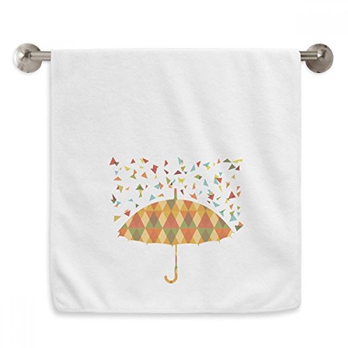 Serviettes moelleuses blanches 13x29 pouces à motif météo - 2