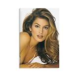 YVFCIRXTT Cindy Crawford Moderner Kunstdruck, Retro-Stil, 