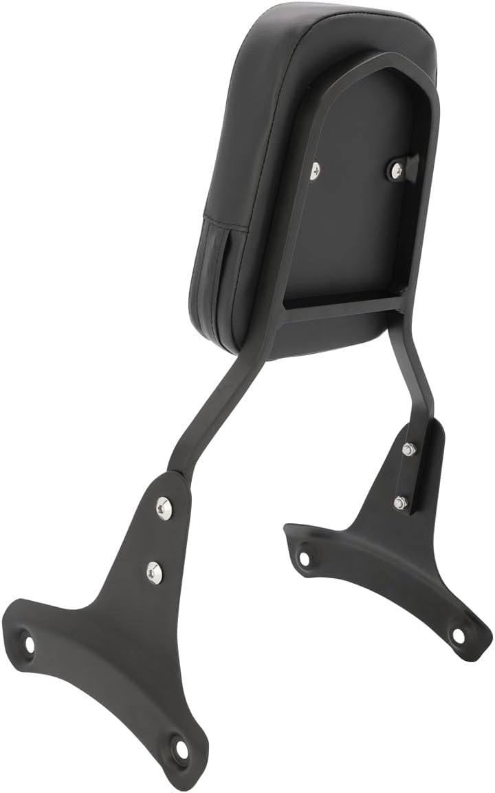 Passenger Sissy Bar Rear Backrest for Honda Shadow ACE 400 750 VT400 VT750C VT750CD 1997-2003, Black